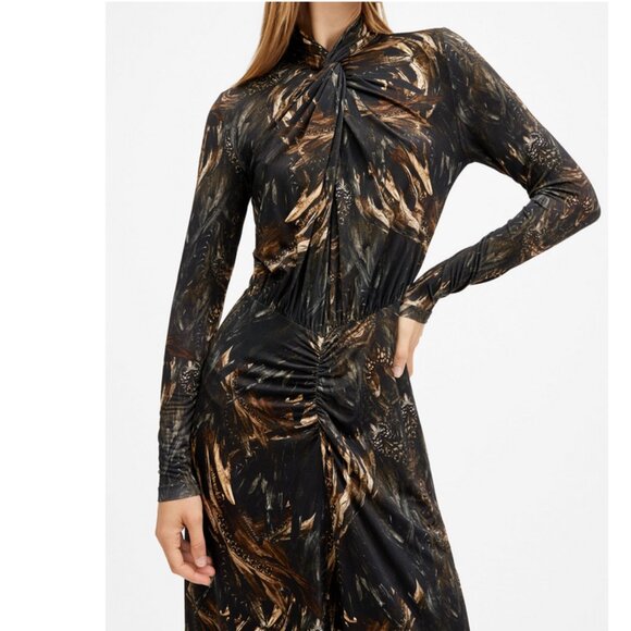 All Saints Mina Slim Fit Printed Maxi Dress, NWOT, 8 - Picture 1 of 13